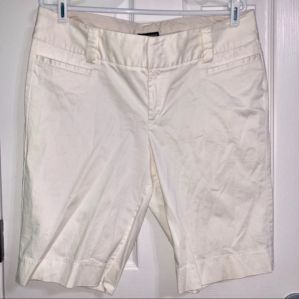 White Bermuda Shorts
